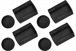 Фото анонса: WILTON Защитные накладки для F-образных струбцин (посадочные размеры 18,4 х 30,9 мм + D 18,2 мм), 4 комплекта