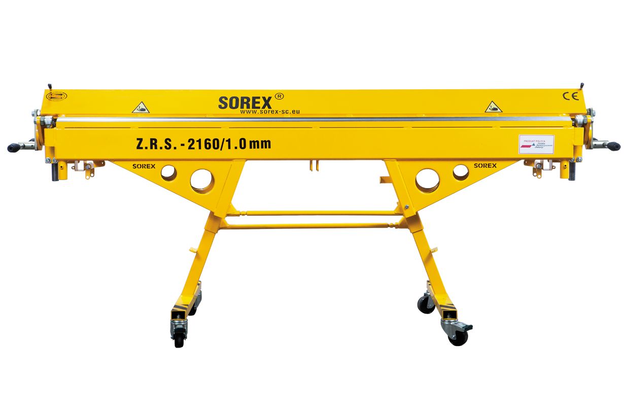Ручной листогибочный станок SOREX ZRS - 2160/1,00