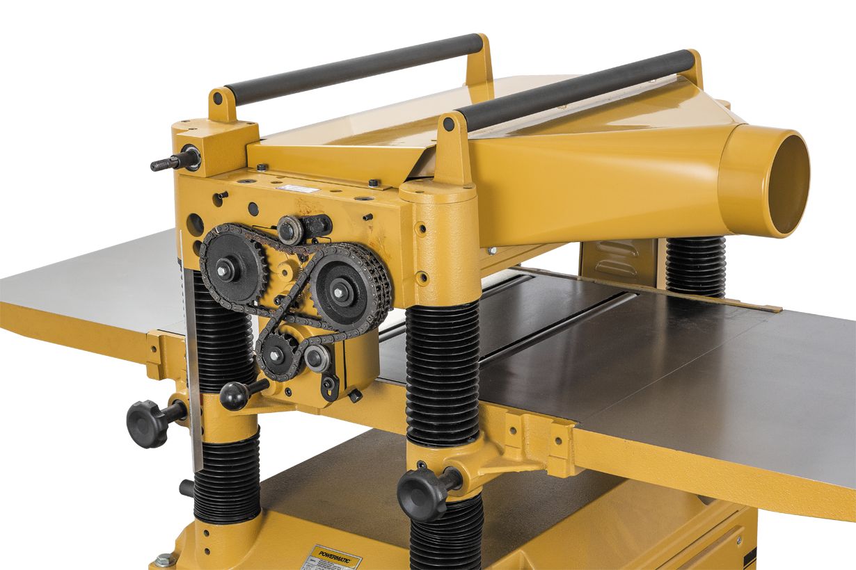 Powermatic 209 HH Рейсмусовый станок со строгальным валом helical (JET Дисконт) - (Демозал Москва)