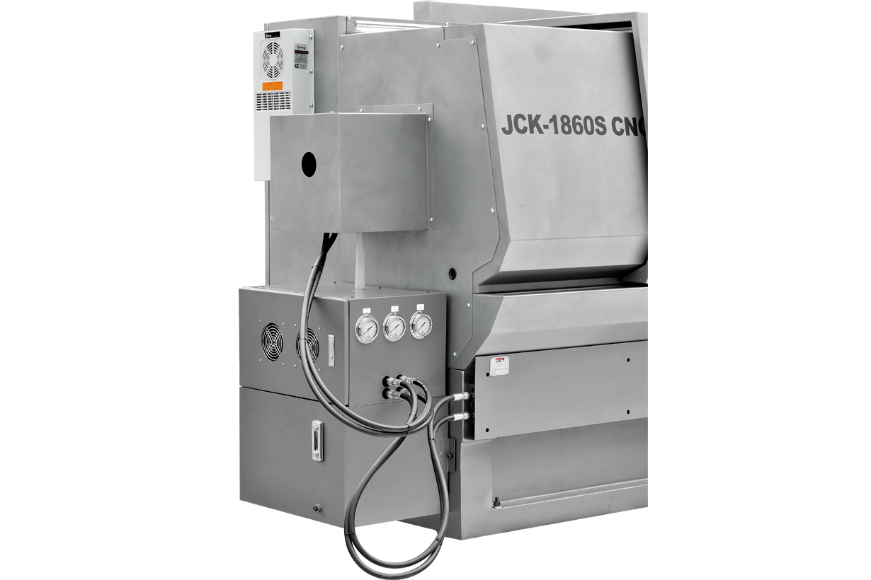 Токарный станок с ЧПУ JET JCK-1640F CNC (Fanuc, гидр. патрон, 6-ти поз. рев. голова)