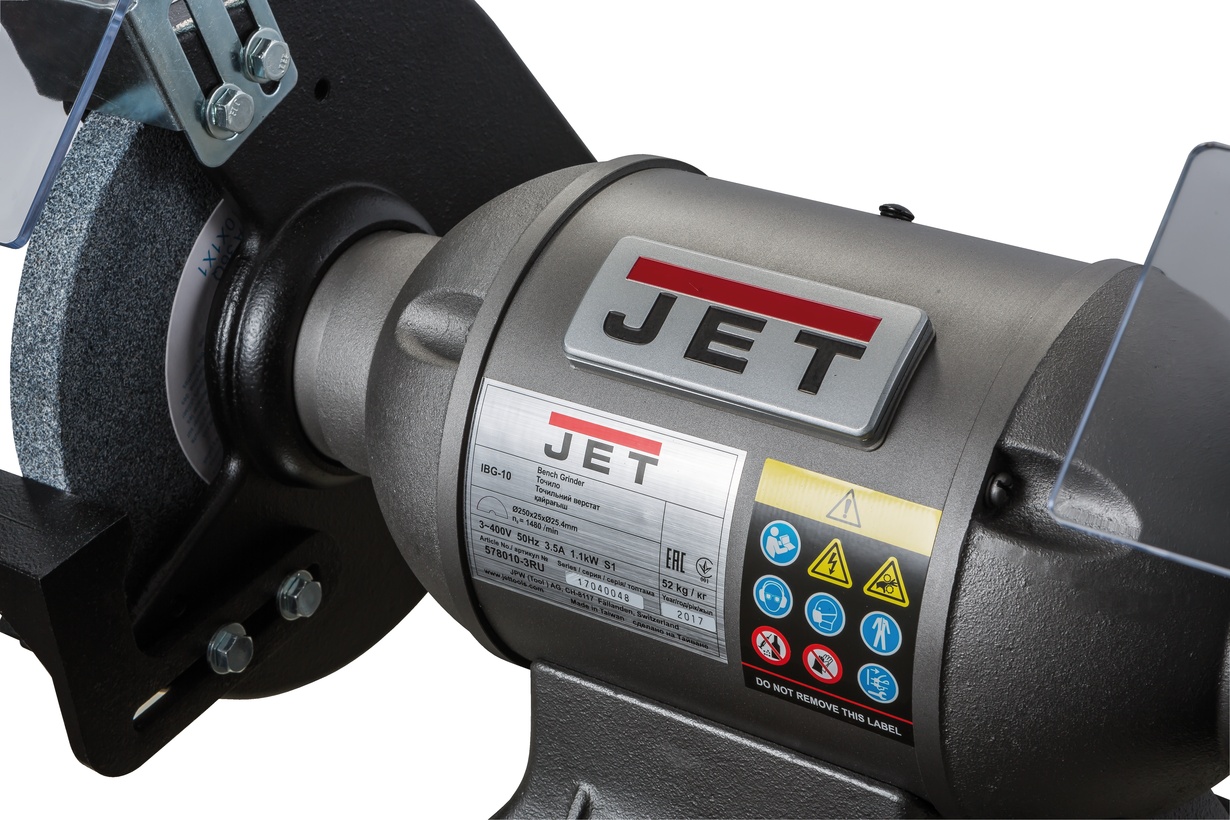 JET IBG-10 Промышленный заточной станок 400 В (точило)