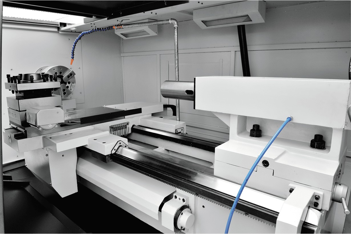 Токарный станок с ЧПУ JET JCT-15S CNC (Siemens, гидр. патрон, 6-ти поз. рев. голова)