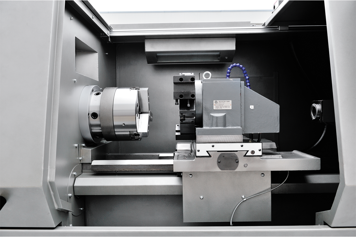 Токарный станок с ЧПУ JET JCK-1640F CNC (Fanuc, ручн. патрон, 6-ти поз. рев. голова)