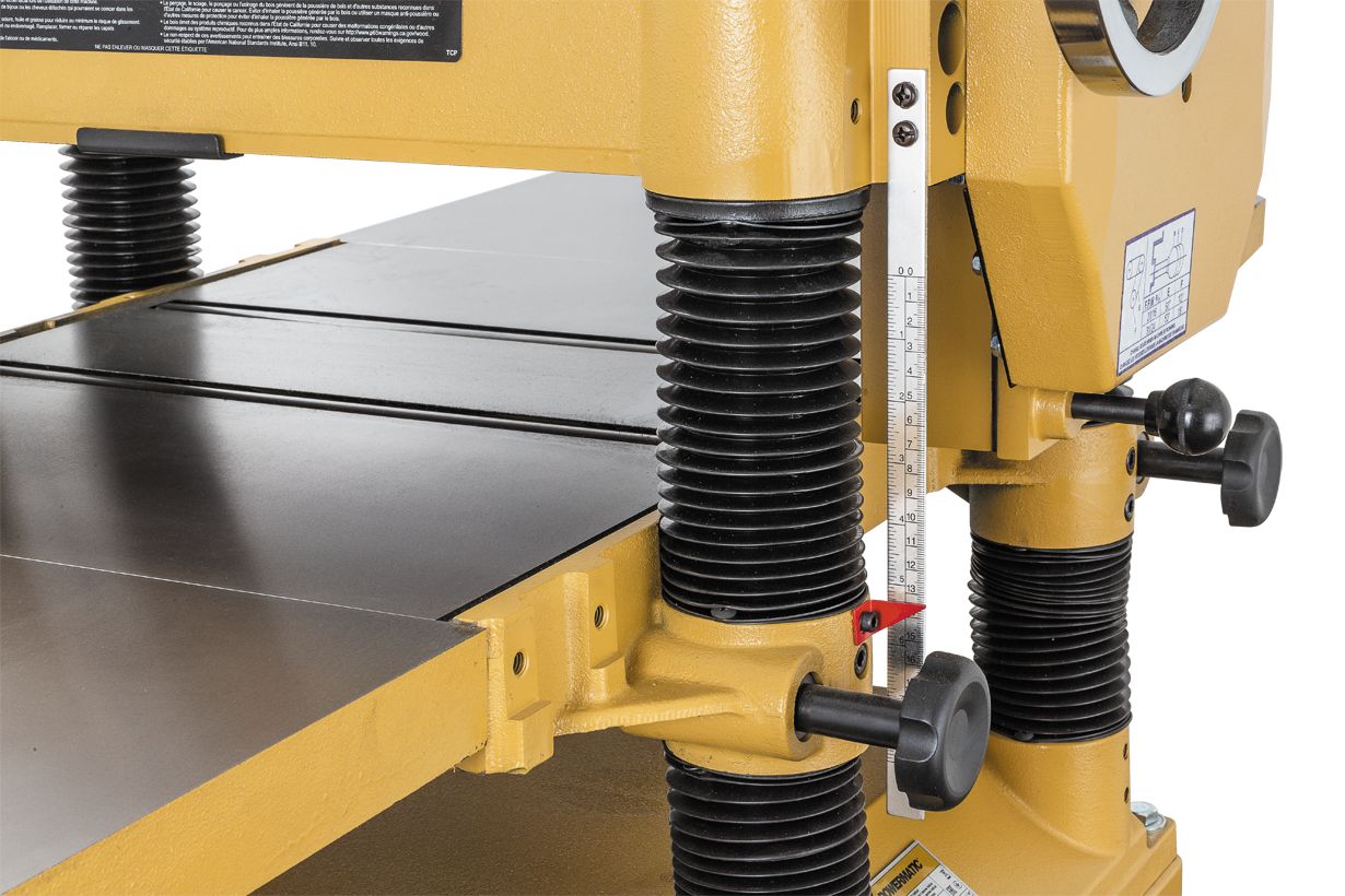 Powermatic 209 HH Рейсмусовый станок со строгальным валом helical (JET Дисконт) - (Демозал Москва)