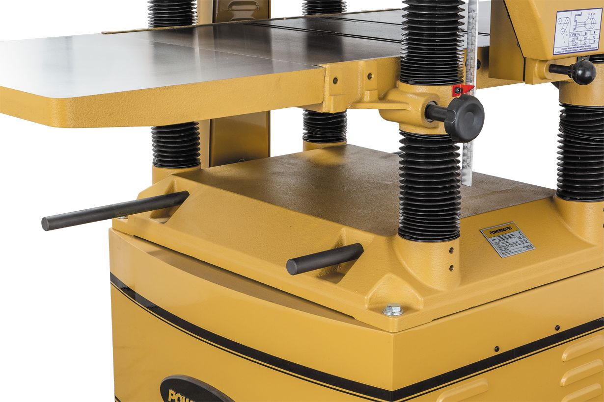 Powermatic 209 HH Рейсмусовый станок со строгальным валом helical (JET Дисконт) - (Демозал Москва)