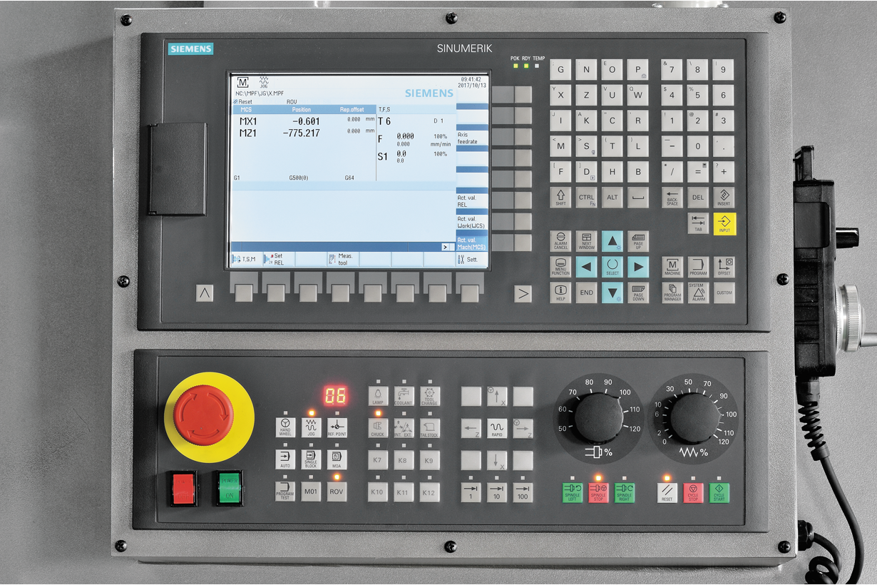 Токарный станок с ЧПУ JET JCK-1640F CNC (Fanuc, гидр. патрон, 6-ти поз. рев. голова)