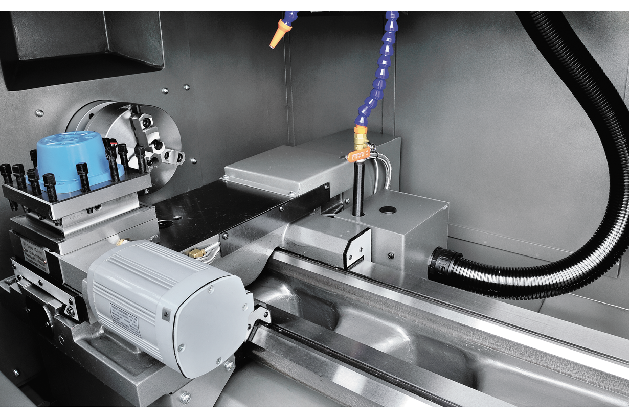 Токарный станок с ЧПУ JET JSK-1220S CNC (Siemens, ручн. патрон, 4-х поз. резцедержка)