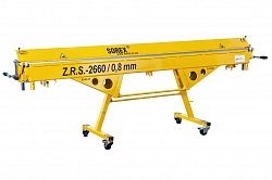 Фото анонса: Ручной листогибочный станок SOREX ZRS - 2660/0,80