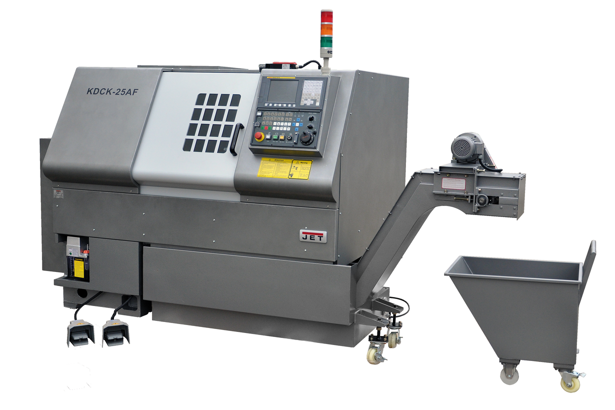 JET KDCK-25AS/25AF CNC токарный станок с ЧПУ Siemens 828D (Fanuc 0i) Фото анонса: JET KDCK-25AS/25AF CNC токарный станок с ЧПУ Siemens 828D (Fanuc 0i)