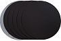 Фото анонса: Диск шлифовальный на велкро основе P150, 300мм / без отв., черный, 5 шт.